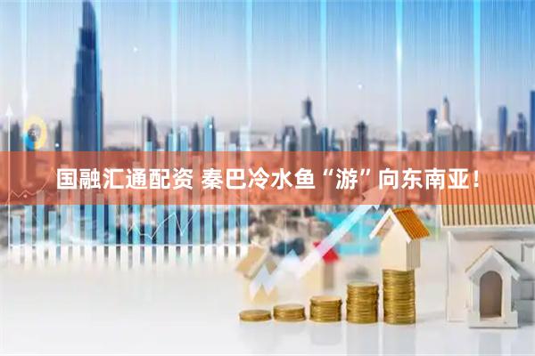 国融汇通配资 秦巴冷水鱼“游”向东南亚！